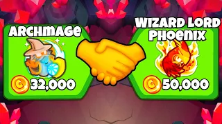 This WIZARD Tower Combination is MAGICAL! (Bloons TD Battles 2)