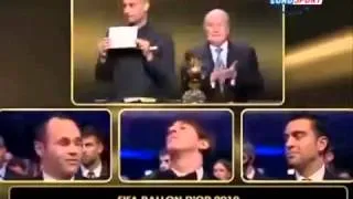 Lionel Messi FIFA Ballon d'Or  2009, 2010, 2011, 2012