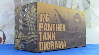 UNBOXING WWII DID (E60068) PANTHER TANK DIORAMA WITH FG 1250 NIGHT VISION SCOPE COLLECTOR'S EDITION.