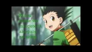 Tobira-Gon and Killua Romaji Lyrics (Hunter x Hunter)