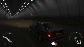 BMW M5/// M3/// exhaust sound (tunnel) backfire 🔥🔥 TOP Speed test