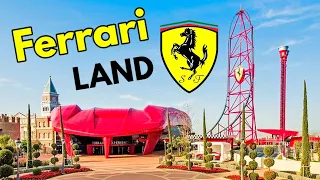 🎢 FERRARI LAND 2023: Todas las Atracciones y Consejos (4K) ✅ PortAventura World