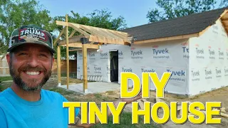 Mistakes Were Made But We Accomplished It | DIY Tiny House Build | South Texas Living