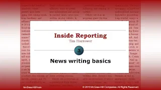 Newswriting basics