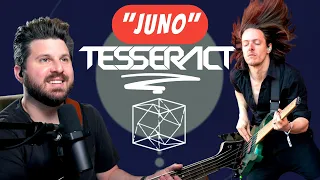 Bass Teacher REACTS | TesseracT "JUNO" | KILLER Amos Williams Play-Through!