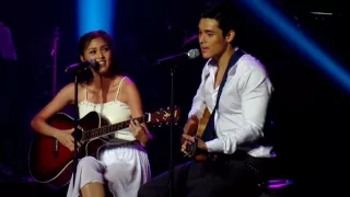 Xian Lim and Kim Chiu at Xian's concert (part2) "maliit na bagay "