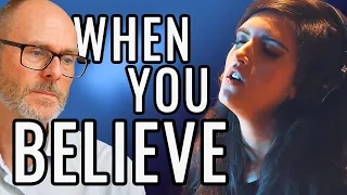 When You Believe Angelina Jordan Reaction - Whitney Houston & Mariah Carey | Leon Jackson