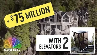 This Is The Most Expensive Mansion On Lake Tahoe | Secret Lives Of The Super Rich