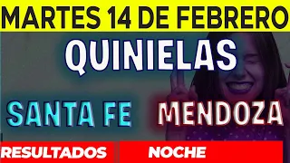 Resultados Quinielas Nocturna de Santa Fe y Mendoza, Martes 14 de Febrero