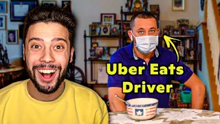 Asking Uber Eats Drivers to Stay for Dinner