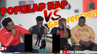 POPULAR RAP SONGS vs GAY VERSIONS! Try Not To Laugh !!