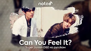 Super Junior-D&E [Can You Feel It?] русский кавер от NotADub