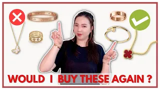 CARTIER vs. VAN CLEEF & ARPELS - Which Jewelry Would I Buy AGAIN !? | My First Luxury