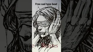 [FREE] Sad Type Freestyle Beat "Pain" NF Emotional Rap hip hop Instrumental 2023