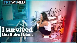 How a young woman survived the Beirut blast