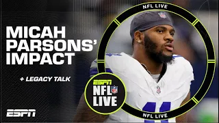 Why Micah Parsons is THIS generations Lawrence Taylor | NFL Live