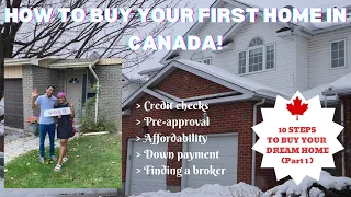 HOW TO BUY YOUR FIRST HOME IN CANADA | STEP BY STEP PROCESS !