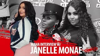 Janelle Monae Talks New Album + More with Maha | @Power92chicago