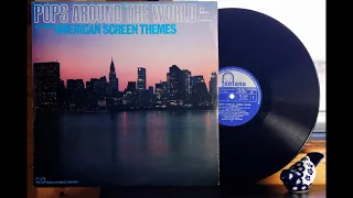 LPレコードでモーリス・ルクレール ”慕情” ”遥かなるアラモ” 他 全４曲 Maurice Leclerc Orchestra : American Screen Themes -VINYL