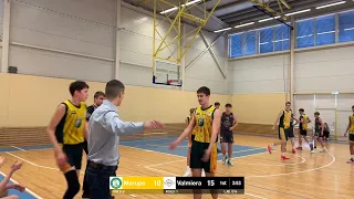 LJBL U16 Mārupe : Valmiera