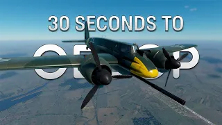 30+6-ти секундный обзор Hs 129 B-3 в War Thunder #warthunder