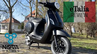 Nova Motors eTalia li Review - Elektroroller mit italienischem Flair 🇮🇪