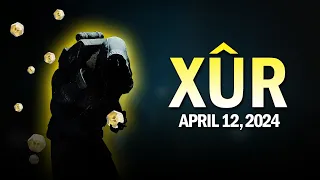 Xur April 12, 2024 / 4-12-24 (All 3 Classes) [Destiny 2]