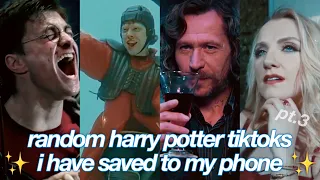 random harry potter tiktoks i have on my phone part 3