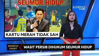 Wasit Persib Dihukum Seumur Hidup❗Kartu Merah Alberto Dinyatakan Tidak Sah🔥Persib vs Barito Putera