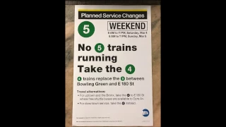 NYC Subway HD Audio: Special FASTRACK NTT Announcement Recording