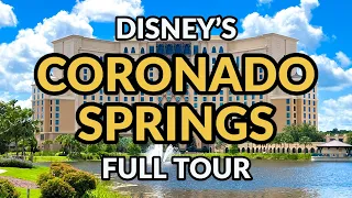 🌴🏰 DISNEY'S CORONADO SPRINGS RESORT FULL TOUR | Lake Buena Vista, Florida