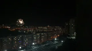 Новый год Владивосток 2022. Салют. Фейерверк. New Year Vladivostok 2022. Fireworks.  Fireworks.