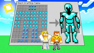 Minecraft, ale CRAFTING JEST OGROMNY!