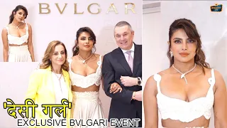 Priyanka Chopra Jonas For An Exclusive Display Of Bvlgari Jewellery Brand || #biscoottv #bollywood