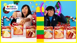 Twin Telepathy Cake Challenge Ryan's Mommy vs Daddy!