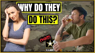 Why do soldiers in the Army do this?