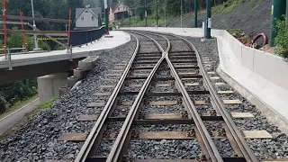 Tramvajová trať Jablonec-Vratislavice 3. 9. 2023