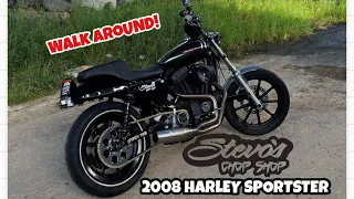 2008 Harley Davidson Sportster walk around.