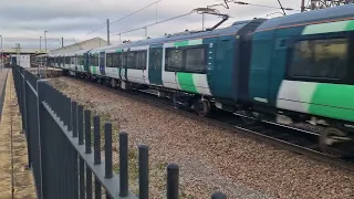 class 730 206 travelling through Warrington BQ on a test run.