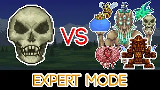 Terraria 1.3.5 - Dungeon Guardian vs All Bosses (Expert Mode)