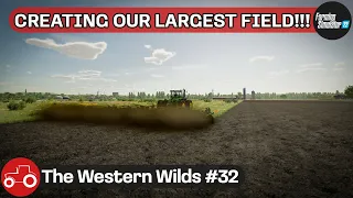 Extending A Field & Forestry Work - The Western Wilds #32 FS22 Timelapse