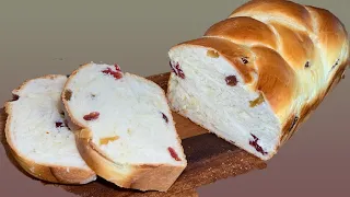 Soft Fluffy Raisin Bread