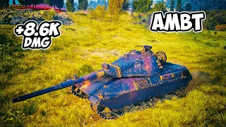 AMBT - 3 Frags 8.6K Damage - Just a good fight! - World Of Tanks