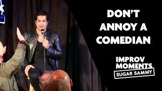 Sugar Sammy: Don't annoy a comedian