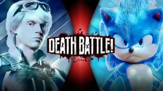 Quicksilver VS Sonic (Fan Made Death Battle Trailer)
