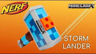 [REVIEW] Nerf Minecraft Stormlander | The Thor Hammer!