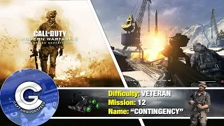 Call of Duty Modern Warfare 2 Remastered (2020) | Mission 12: CONTINGENCY | Veteran Walkthrough