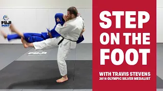 The Sneakiest Foot Sweep Anyone Can Do - Travis Stevens Basic Judo Techniques