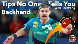 Backhand Tips No One Tells You with Seth Pech