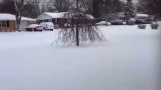 Massive ice and snow in Bowling Green, Ky., Again!